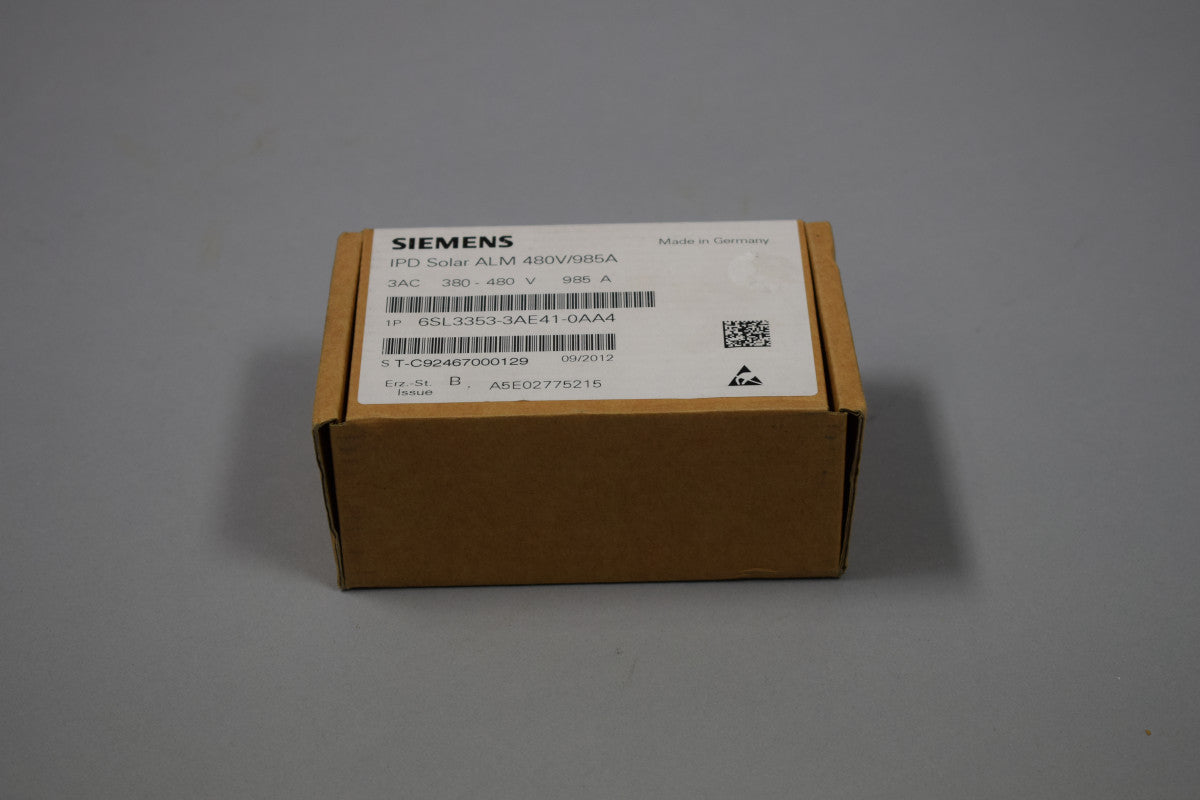 SIEMENS 6SL3353-3AE41-0AA4 disponibile