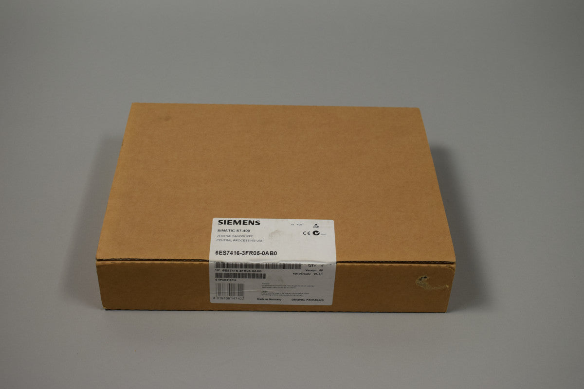 SIEMENS 6ES7416-3FR05-0AB0 auf Lager