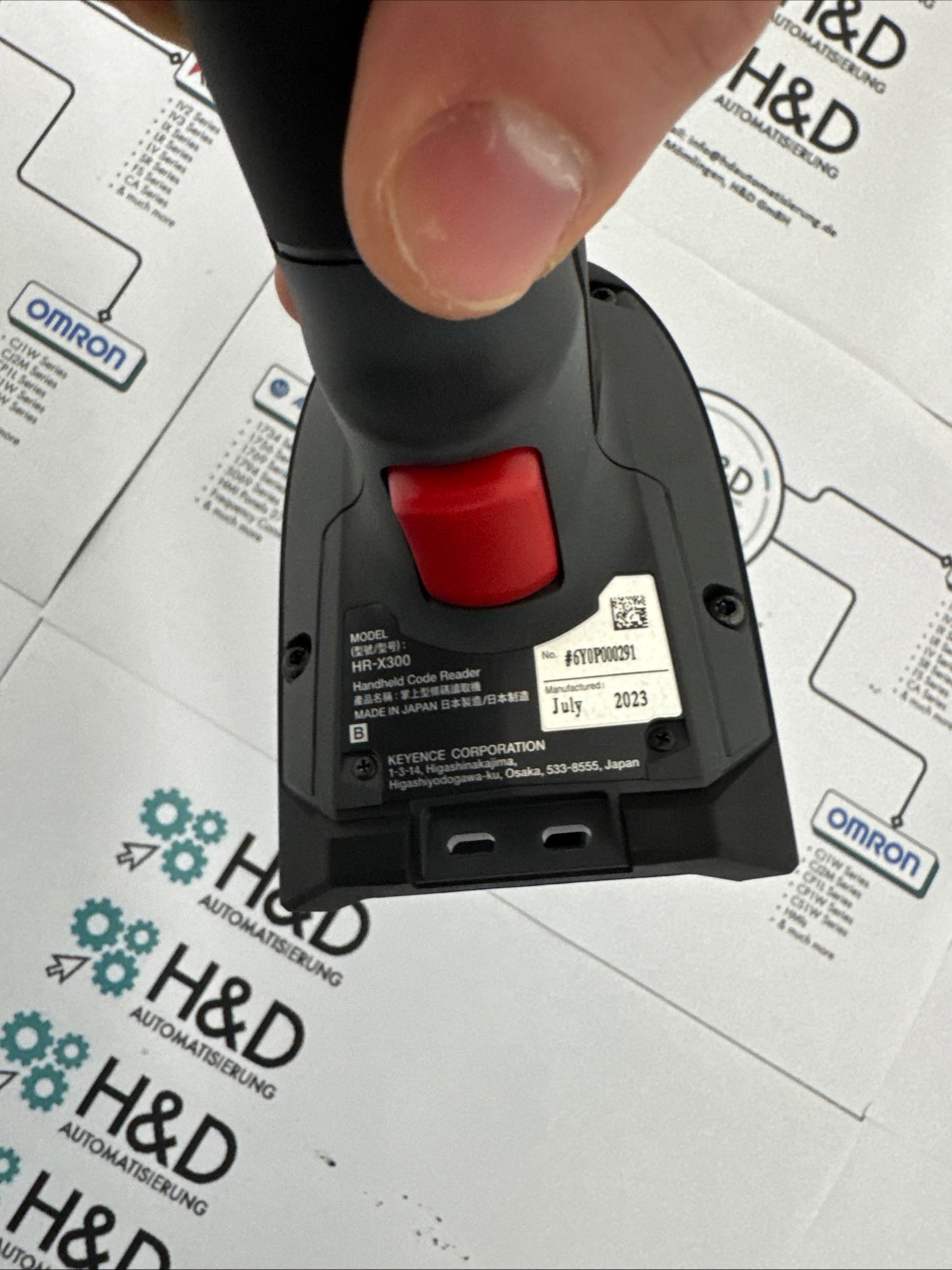 Keyence HR-X300 Robuster AI-Handscanner sofort Lieferbar
