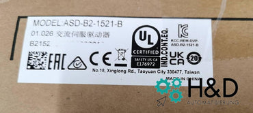 Delta ASD-B2-1521-B Servo Drive 1.5kW 220V | Série B2, compact et puissant