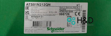 ATS01N212QN Schneider Electric Avviatore morbido per motore asincrono, ATS01, 12A, 380-415V, 5,5 KW
