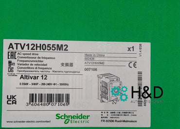 ATV12H055M2 Schneider Electric 1ph 200V 0,55kW Radiateur TB