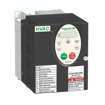 ATV212HU22N4 Schneider Electric Inverter di frequenza ATV212, 2,2kW, 480V, 3-fasi, EMC, IP21