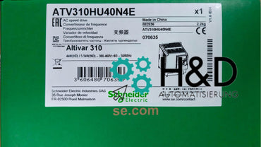ATV310HU40N4E Schneider Electric Convertidor ATV310 – 4 kW – 5,5 CV – 380-460 V