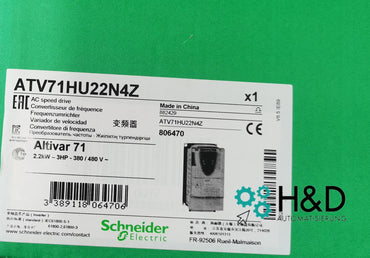 ATV71HU22N4Z Schneider Electric Variador de frecuencia ATV71, 2,2kW 3HP, 480V, filtro EMC