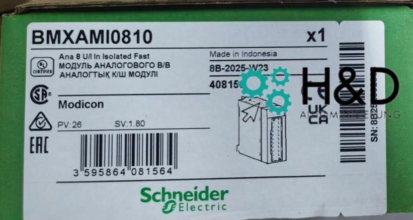 BMXAMI0810 Schneider Electric Analog input module