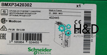 BMXP3420302 Schneider Electric Processeur, Modicon M340 CPU