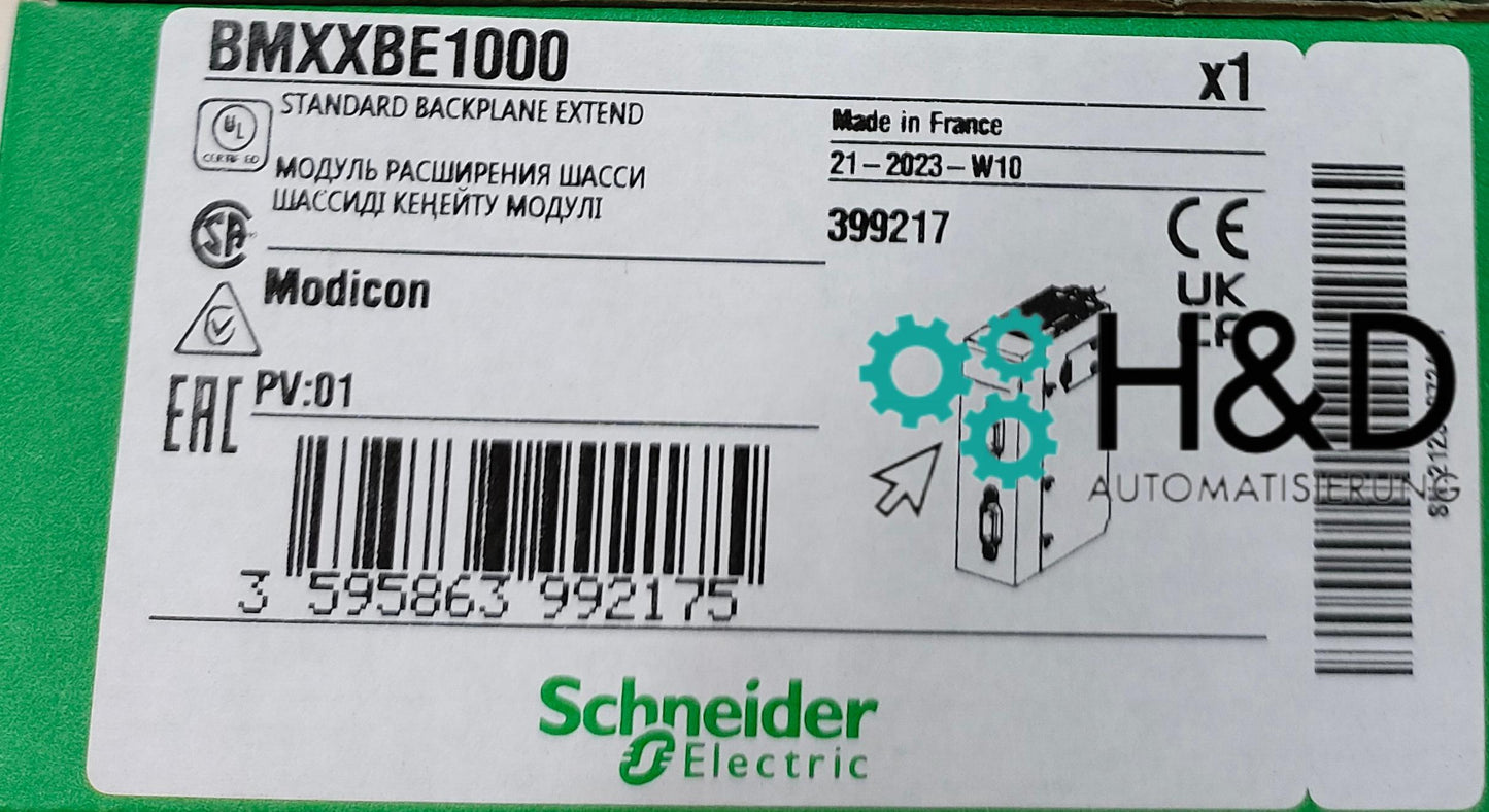 BMXXBE1000 Schneider Electric expansor de backplane Modicon M340