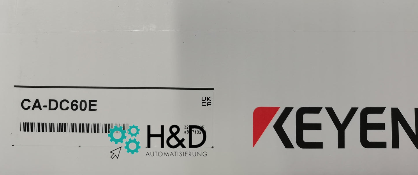 Keyence CA-DC60E | Jednostka rozszerzająca sterowanie oświetleniem LED | Nowy i oryginalnie zapakowany