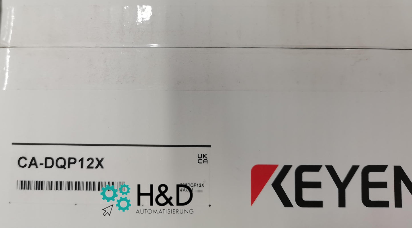 Keyence CA-DQP12X | Oświetlenie projekcyjne paskowe model 125 mm | Nowy i oryginalnie zapakowany