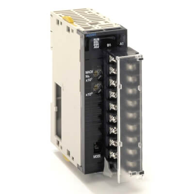 Omron CJ1W-AD081-V1 Módulo de entrada analógica, 8 entradas, resolución de 13 bits