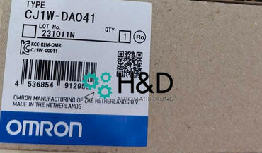 Omron CJ1W‑DA041 modulo di uscita analogica – 4 canali, uscita tensione/corrente, serie CJ1