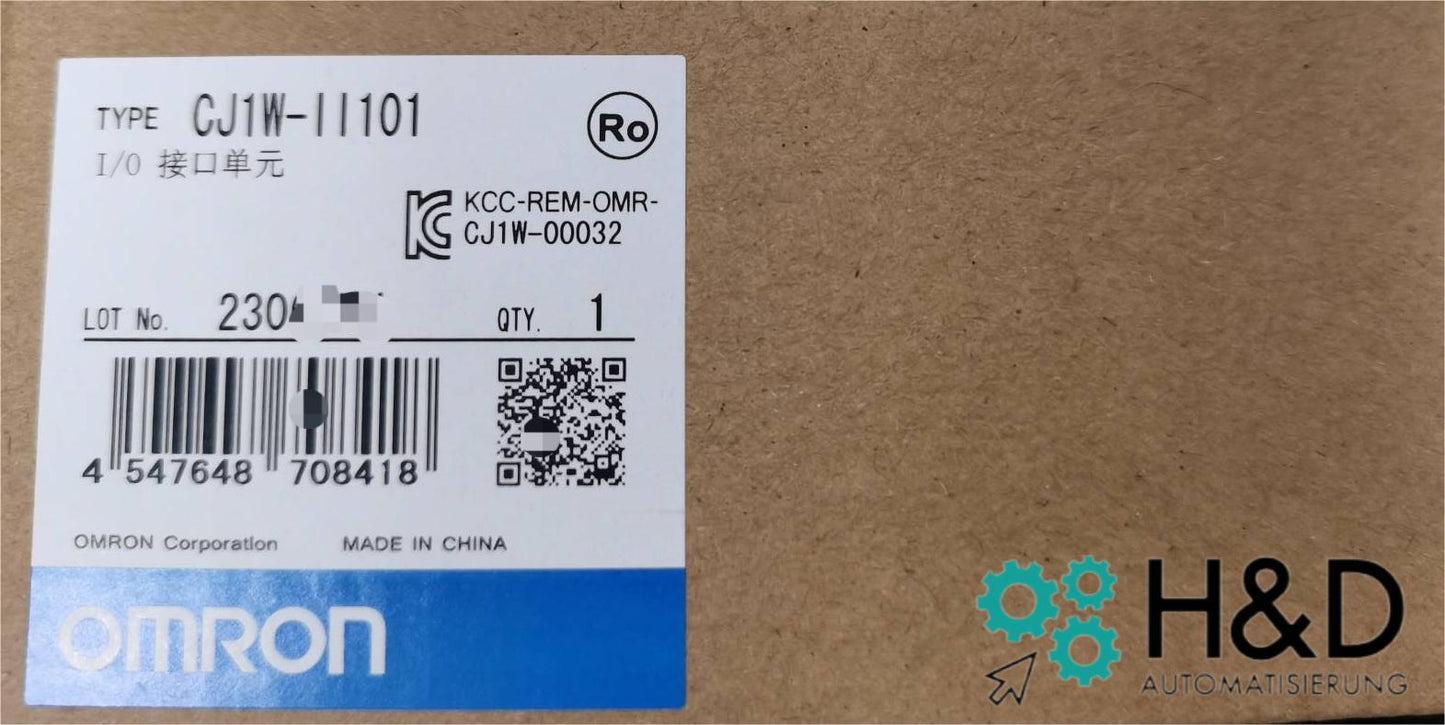 Omron CJ1W‑II101 Module d'interface d'extension E/S – pour la série CJ1