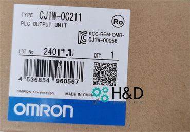 Omron CJ1W-OC211 – 16 sorties relais numériques, 5–250 V, 2 A, bornes à vis