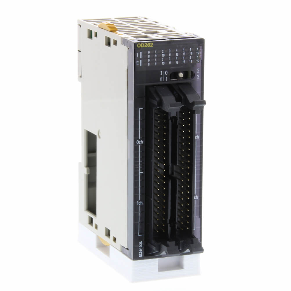 Omron CJ1W-OD262 digital output module – 64 channels, 24V DC, CJ1 series, new