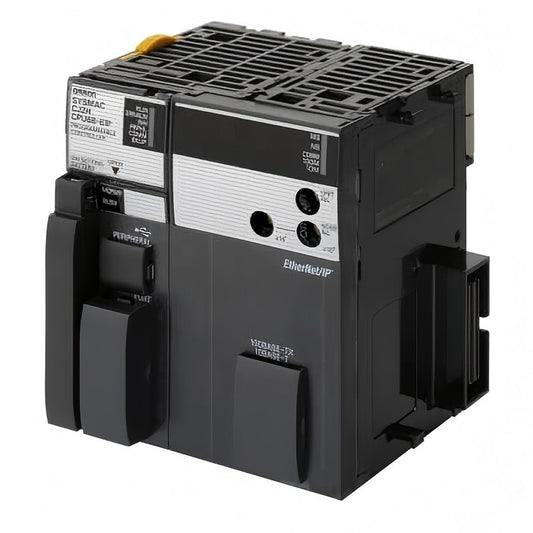 Omron CJ2H‑CPU65‑EIP PLC CPU | 100 K passi | EtherNet/IP integrato