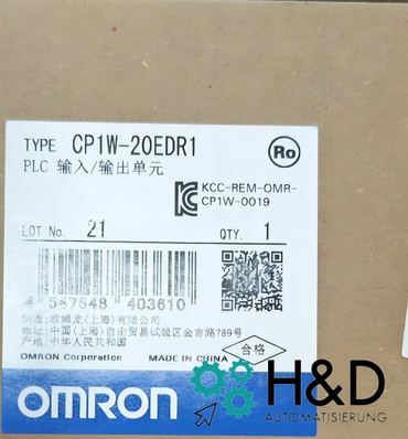 Omron CP1W-20EDR1 Expansion Module | 20 Digital Inputs | Robust Automation