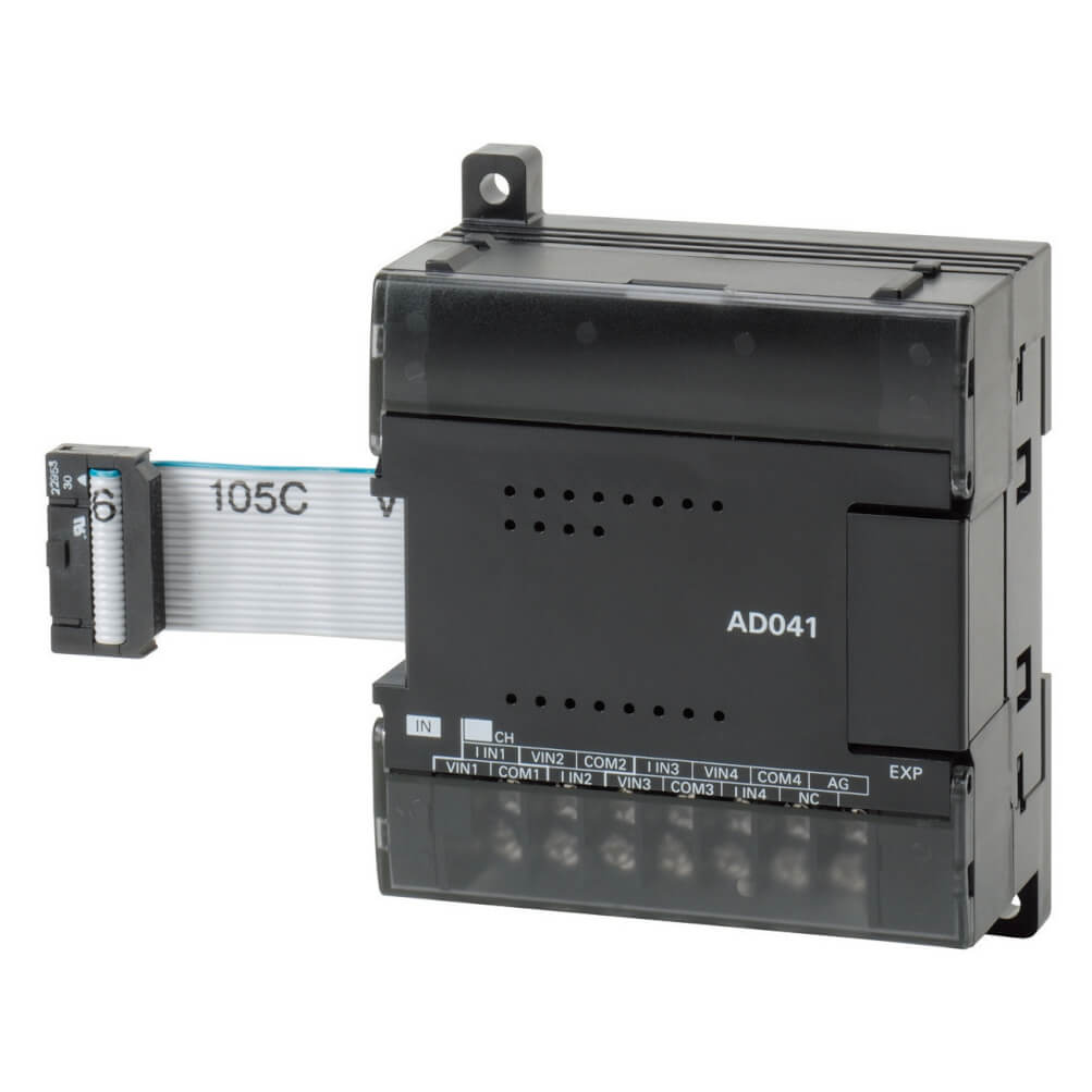 Omron CP1W-AD041 Modulo di ingresso analogico – 4 canali, 12 bit, serie CP1, nuovo