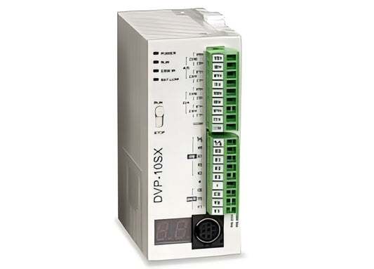 Delta DVP10SX11R SPS | 24VDC, 2AI/2AO, PID, 16k Passi, 10k Parole, Relè