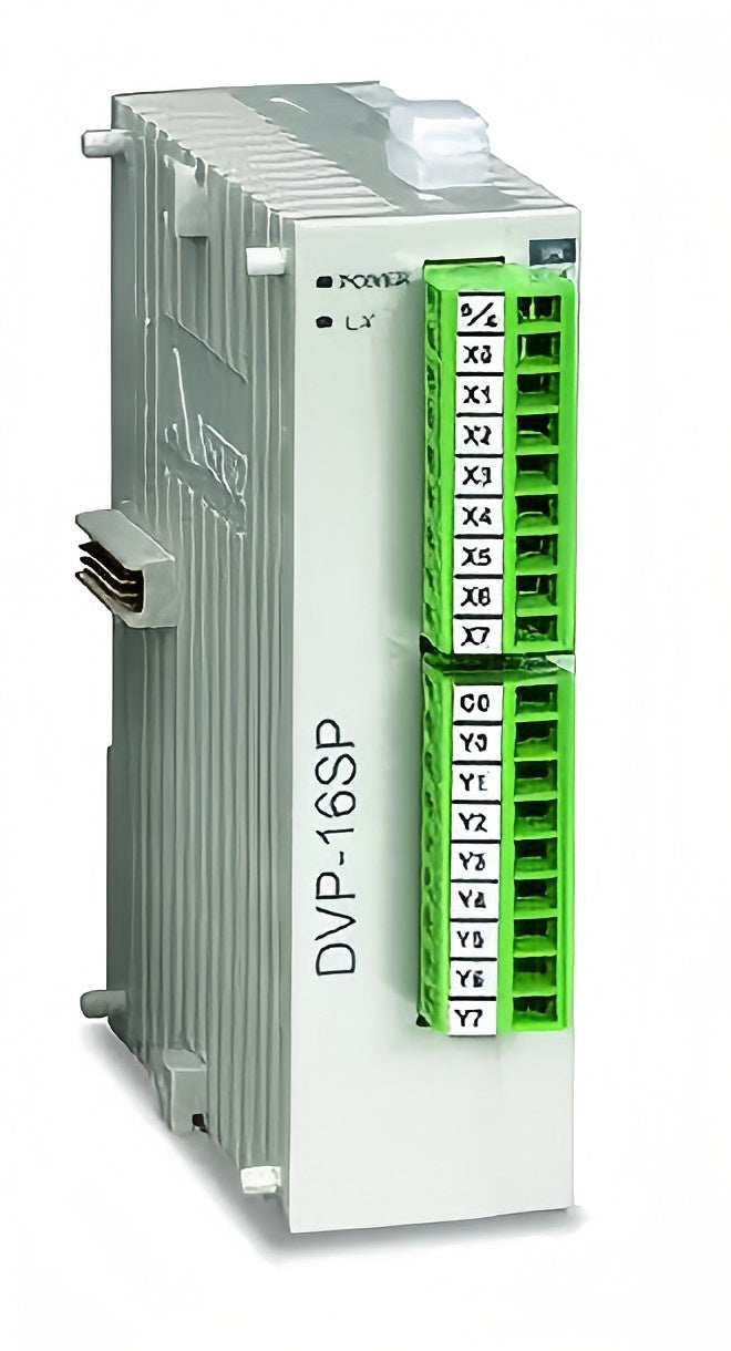 Delta DVP16SP11T PLC expansión | 16DO, compatible con la serie DVP-S