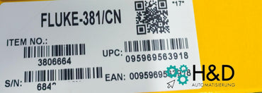 Fluke 381 Remote Display True RMS AC/DC Clamp Meter New and Sealed