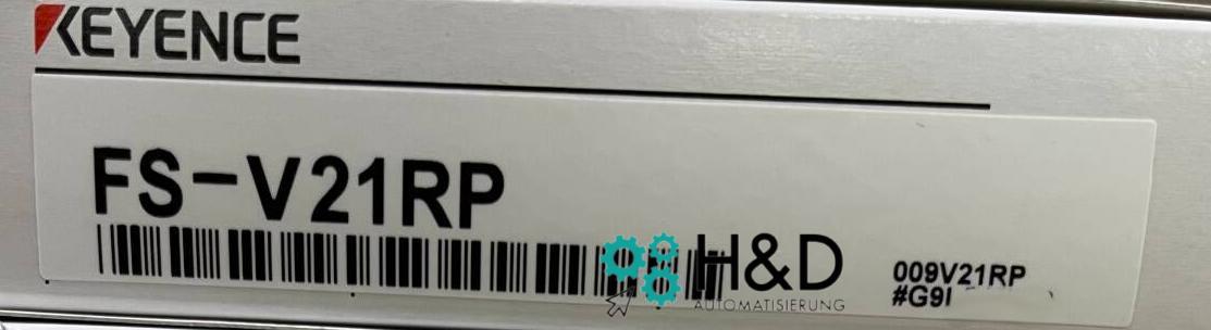 FS-V21RP Keyence Sensor digital de fibra óptica con doble pantalla Amplificador de medición de fibra óptica, versión con cable, unidad principal, PNP