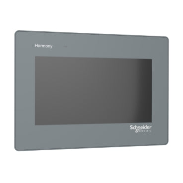 HMIET6400 7" widescreen touch panel, 16 million colors, 2x COM, 1x Ethernet, USB host/device, real-time clock (RTC), 24V DC