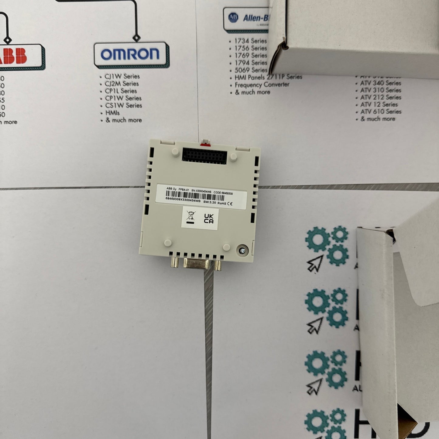 ABB FPBA-01 – Módulo adaptador PROFIBUS DP – Nuevo y sellado