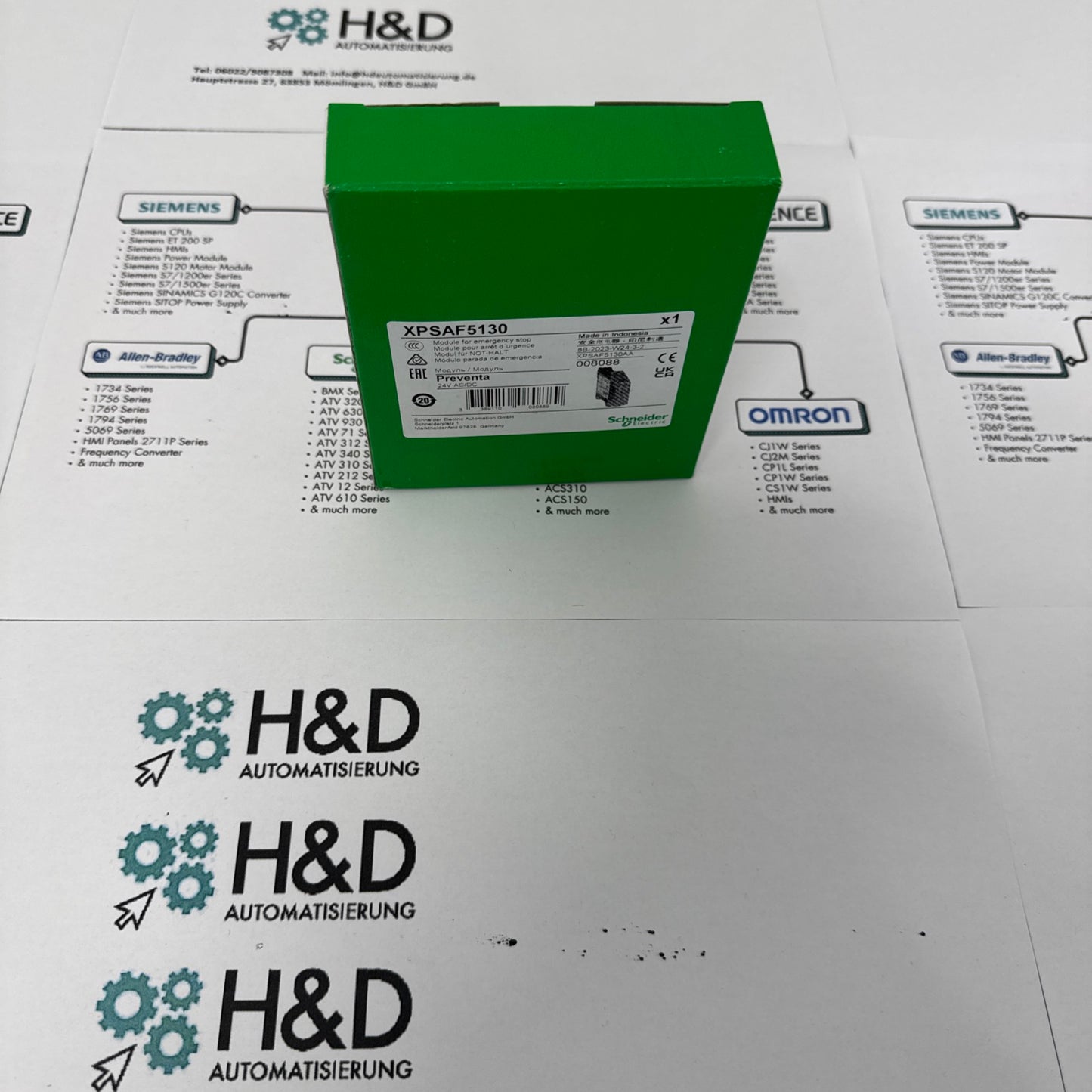 XPSAF5130 Schneider Electric Módulo de seguridad Preventa Nuevo y Sellado