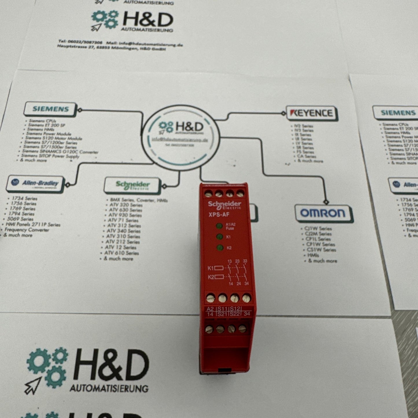 XPSAF5130 Schneider Electric Módulo de seguridad Preventa Nuevo y Sellado