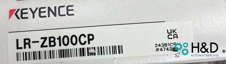 LR-ZB100CP Keyence CMOS-Lasersensor Rechteckig mit M8-Stecker typ, 100 mm