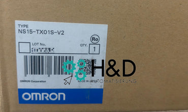 Omron NS15-TX01S-V2 HMI Panel | 15" XGA TFT | Ethernet, 2× Serial & USB
