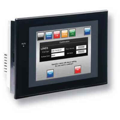 Pannello HMI Omron NS5‑SQ11B‑V2 | 5,7″ QVGA TFT | Ethernet, RS‑232C e USB | IP65