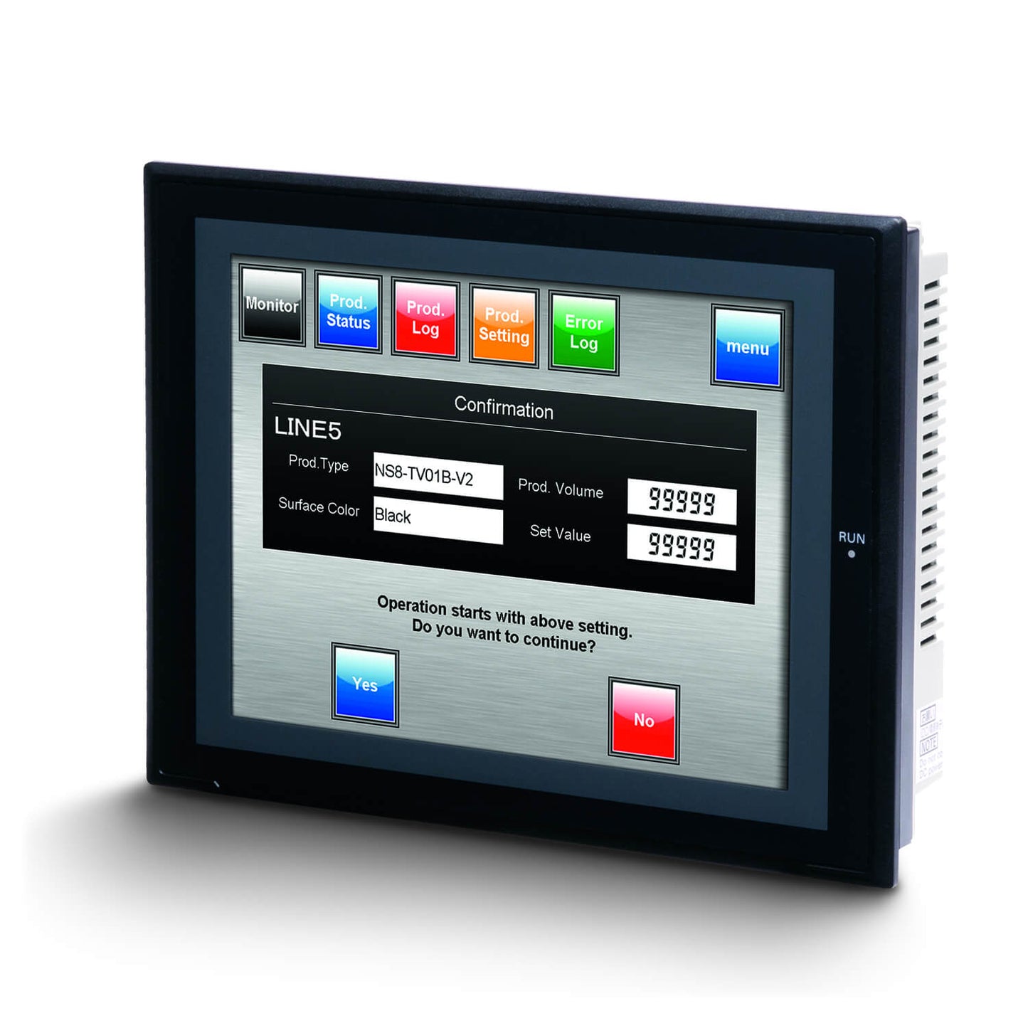 Omron NS8‑TV01‑V2 HMI Panel | 8.4" TFT 640×480 | Ethernet, USB & RS‑232 | IP65