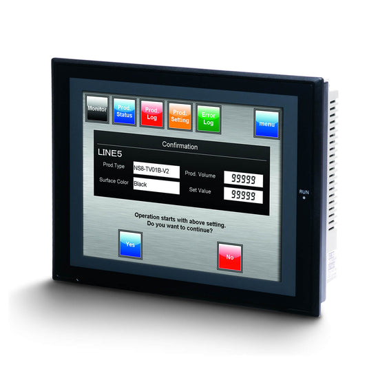 Pannello HMI Omron NS8‑TV01‑V2 | 8,4″ TFT 640×480 | Ethernet, USB e RS‑232 | IP65