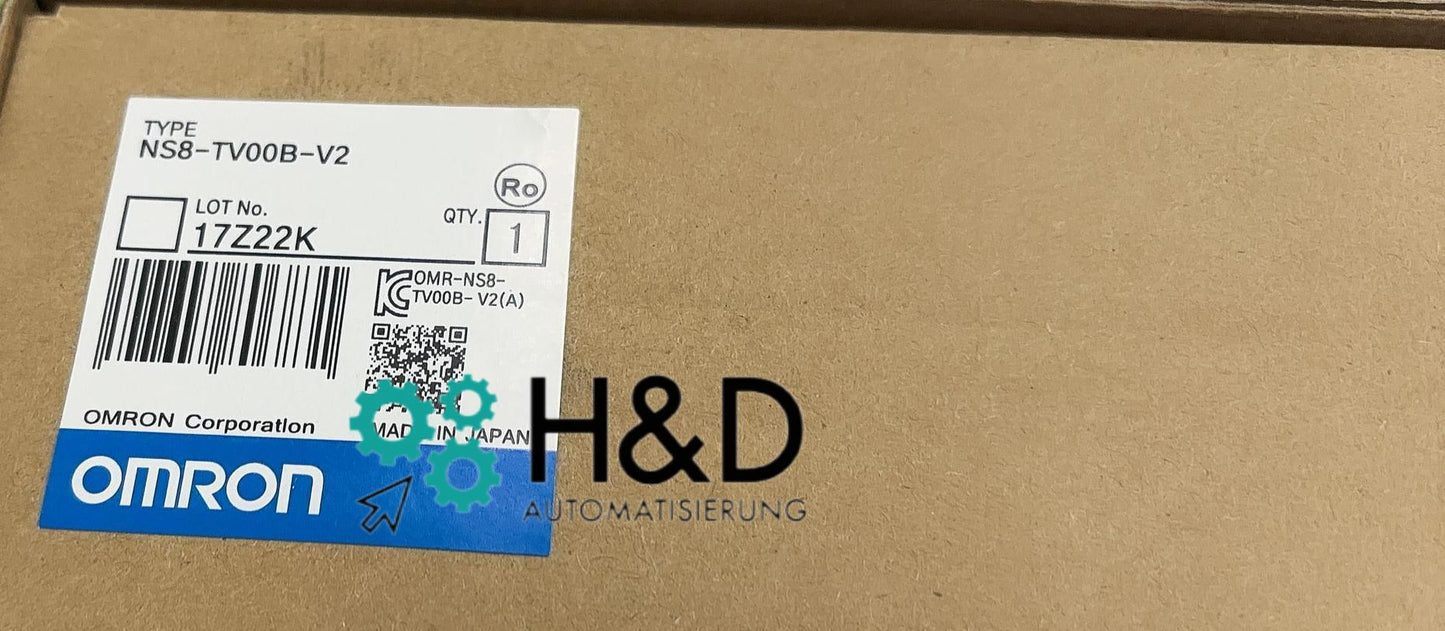 Pannello HMI Omron NS8‑TV00B‑V2 | 8,4″ VGA TFT | 2× RS‑232C | 24 VDC | IP65