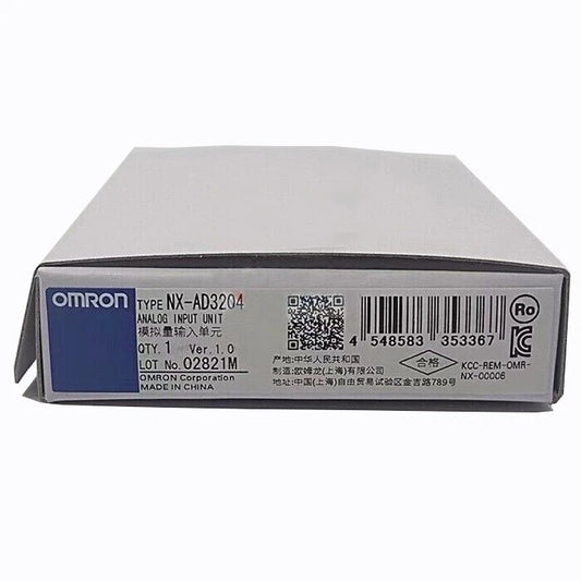 Omron NX-AD3204 Analog Eingangsmodul – 4 Analog Inputs – NX Serie
