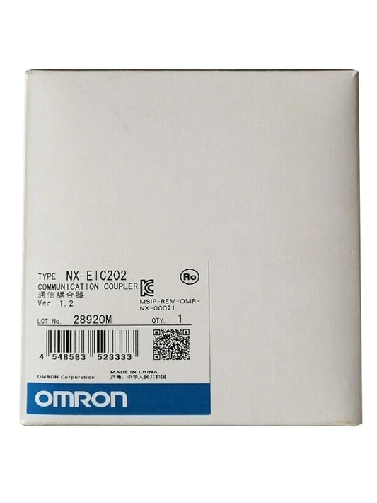 Omron NX-EIC202 EtherNet/IP Koppler – NX Serie – I/O Buskoppler