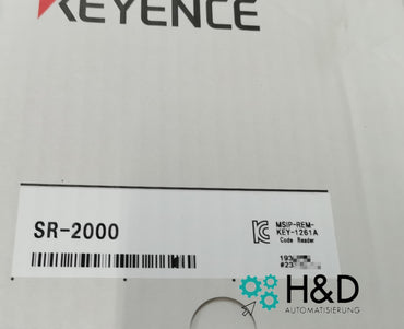 Keyence SR-2000 Escáner de Códigos de Barras | Lector de Códigos de Alto Rendimiento | Nuevo y en Caja Original