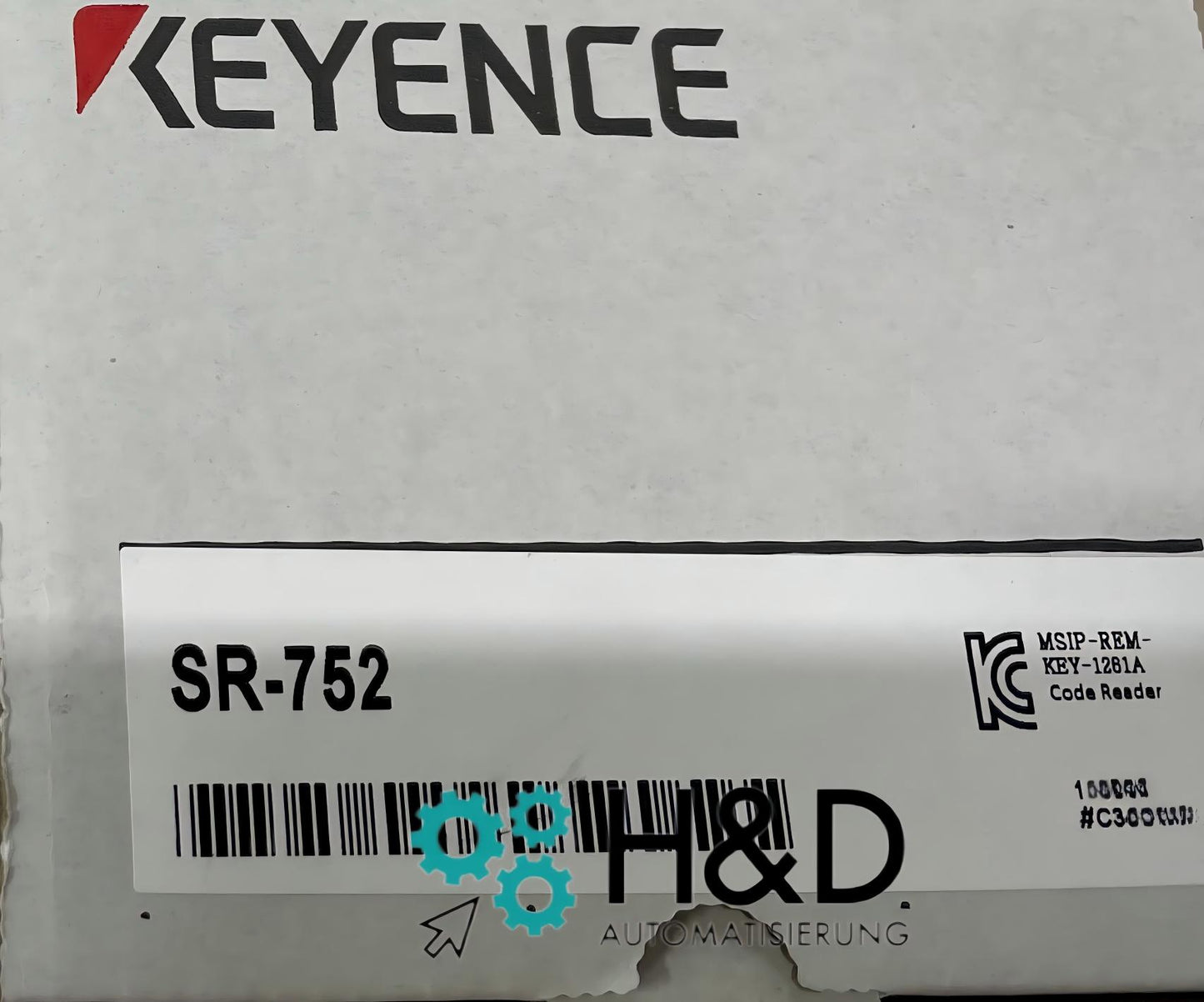 SR-752 Keyence Lecteur de code compact 1D et 2D Lecteur de code 2D compatible Ethernet, type pour grande distance de mesure