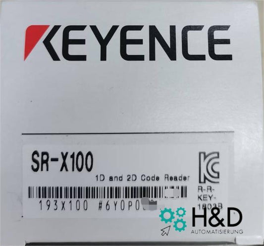 Keyence SR-X100 lector de códigos 1D/2D 1,4MP CMOS IP65/IP67 nuevo y sellado