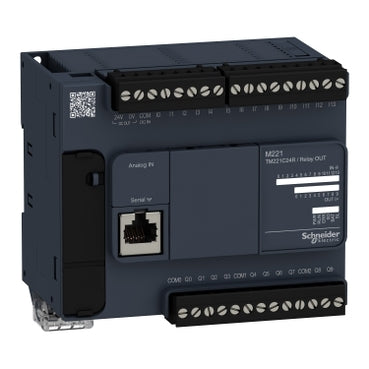 Schneider Electric TM221C24R SPS-Steuerung, Modicon M221, Kompaktformat, 24 E/A, Modbus