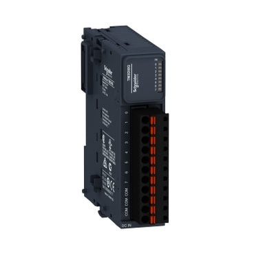 TM3DI8G Schneider Electric Digitales Eingangsmodul, Modicon TM3, 8 Eingänge, 24 VDC, Federzugklemmen