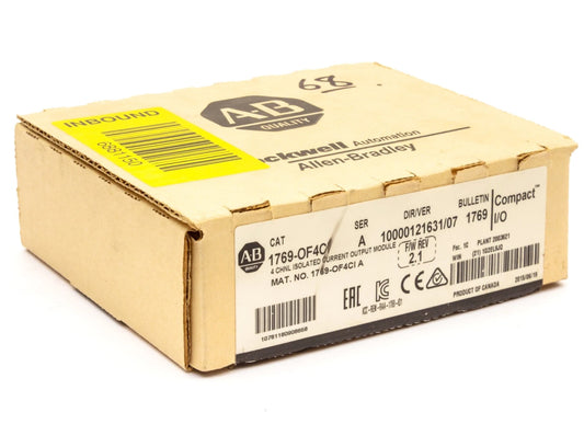 Module de sortie analogique Allen-Bradley 1769-OF4CI pour automate CompactLogix