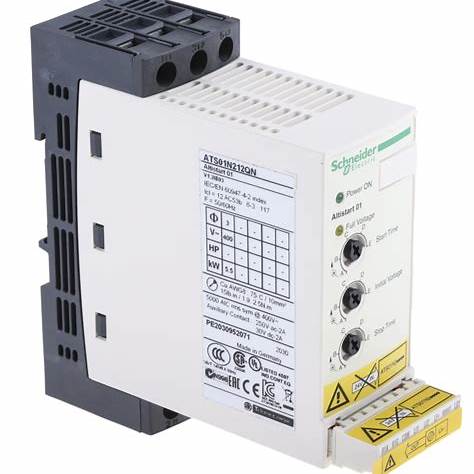ATS01N212QN Schneider Electric Łagodny rozruch dla silnika asynchronicznego, ATS01, 12A, 380-415V, 5,5 KW