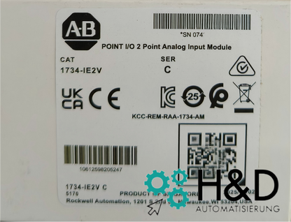 1734-IE2V Allen-Bradley New and Sealed