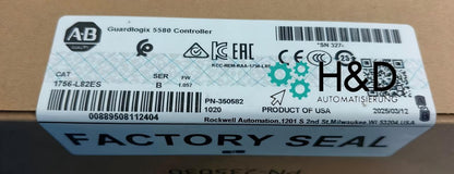 1756-L82ES Allen-Bradley Kontroler Guardlogix 5580 Nowy i Zaplombowany