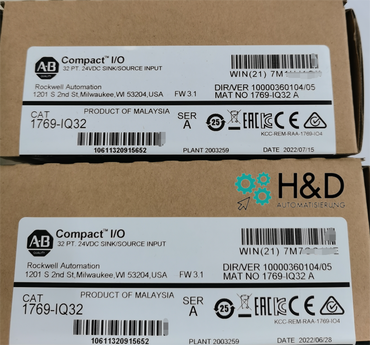 1769-IQ32  Allen-Bradley   CompactLogix  【New and Sealed】