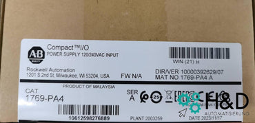 1769-PA4   Allen-Bradley  Power Supply, CompactLogix, Module   New and Sealed