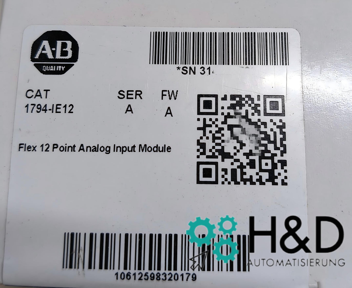 1794-IE12 Allen-Bradley Moduł wejścia analogowego Flex 12 punktów Nowy i zaplombowany